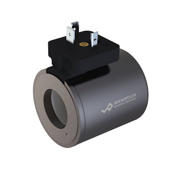 Solenoid coil steel execution W_S45_23x50 - Wandfluh